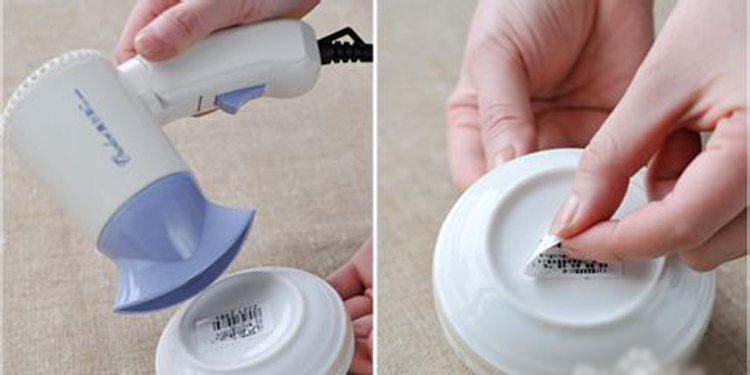 可移除不干胶标签